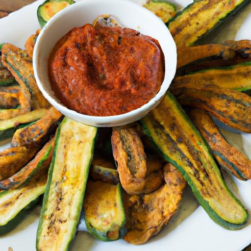 Crispy Air Fryer Harissa Zucchini: A Spicy Veggie Delight