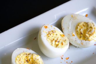 Spice Up Your Snack: Hard-Boiled Eggs with Paprika Flair