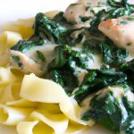Velvety Creamy Chicken Spinach Pasta: A Flavorful Delight