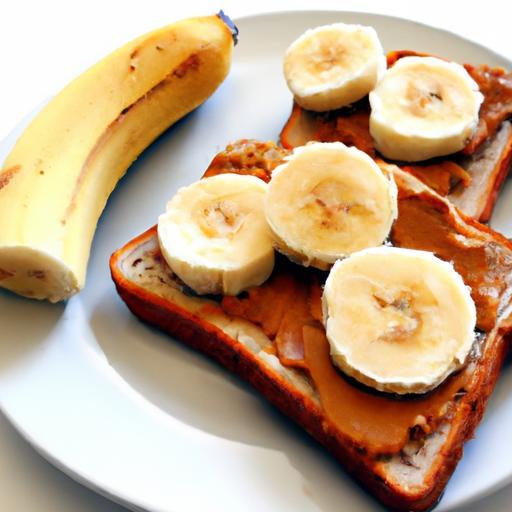 Boost Your Breakfast: Peanut Butter Toast with Banana Tips