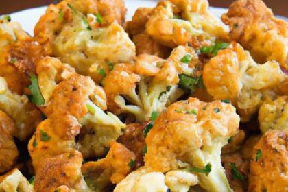 Crispy Air Fryer Buffalo Cauliflower: A Healthy Kick