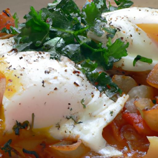 Shakshuka Unveiled: North African Poached Egg Delight