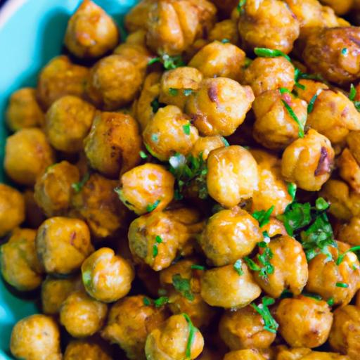 Crispy Air Fryer Curry chickpeas: A Flavorful Twist