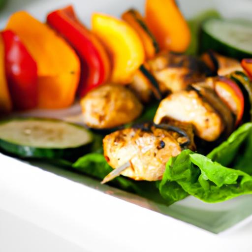 Bite-Sized Grilled Chicken Skewers: Perfect Snack Idea