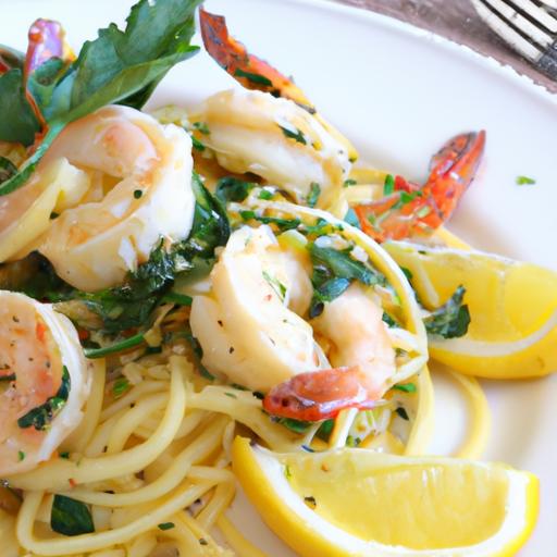 Zesty Lemon Garlic Shrimp Pasta: A Flavorful Seafood Twist