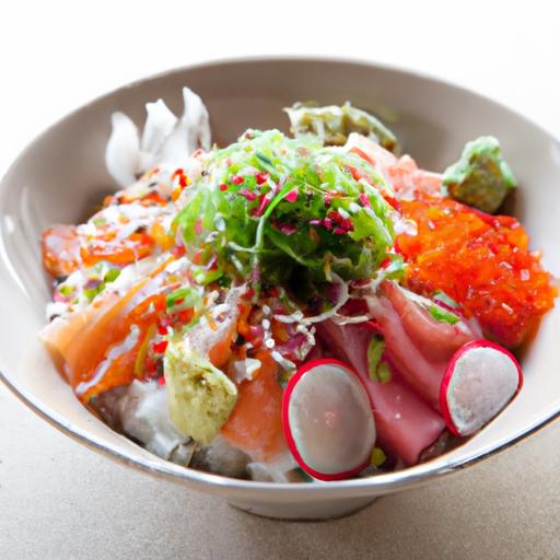 Chirashi Sushi Bowl: A Colorful Feast of Fresh Flavors