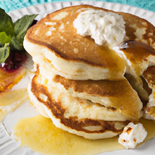 Bright & Fluffy Lemon Ricotta Pancakes: A ‍Zesty Delight