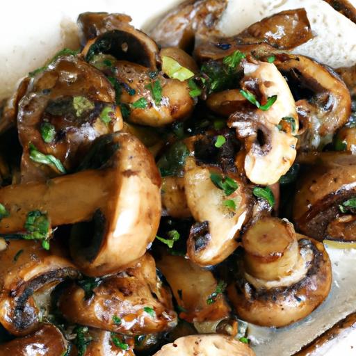 Garlic Butter mushrooms: Savory Bites of Flavorful Delight