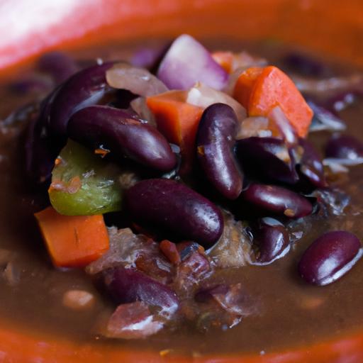 Hearty Purple Black Bean ⁣Soup:⁤ A ⁤Delicious Superfood Recipe