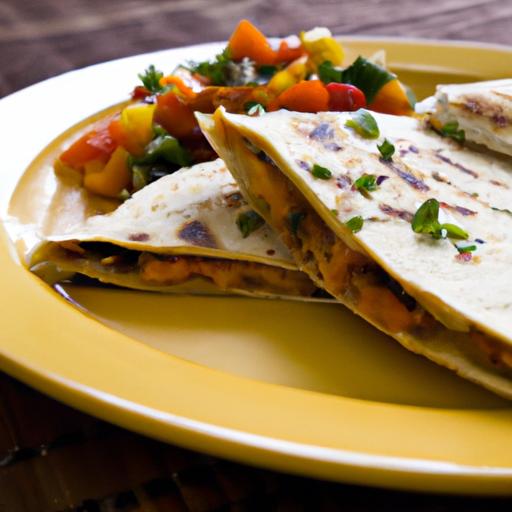 Melted bliss: Crafting Perfect​ Veggie ⁤and Cheese Quesadillas