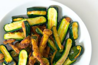 Crispy & Guilt-Free: Low Calorie Air Fryer Zucchini Fries
