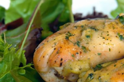 Irresistible Creamy Garlic Herb Cajun Chicken Thighs Recipe
