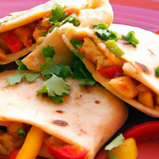 Melted Bliss: Crafting Perfect Veggie and Cheese Quesadillas