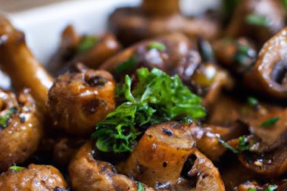 Garlic Butter Mushrooms: Savory Bites of Flavorful Delight