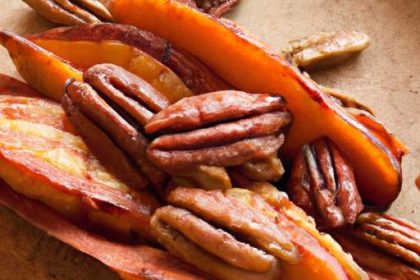 Nutty Bliss: Roasted Sweet Potatoes with Toasted Pecans