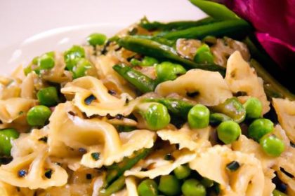 Peas and Pasta: A Fresh Twist on a Classic Comfort Dish
