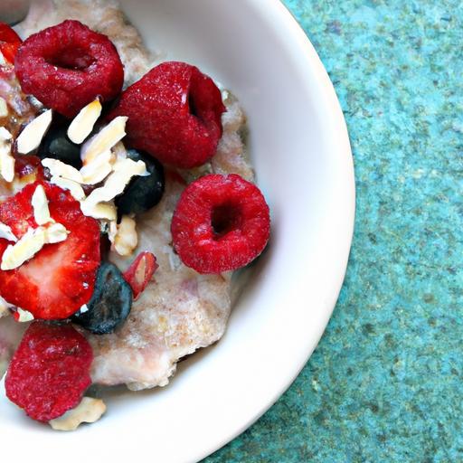 Energize Mornings: Overnight Oats with Almond Butter & Berries