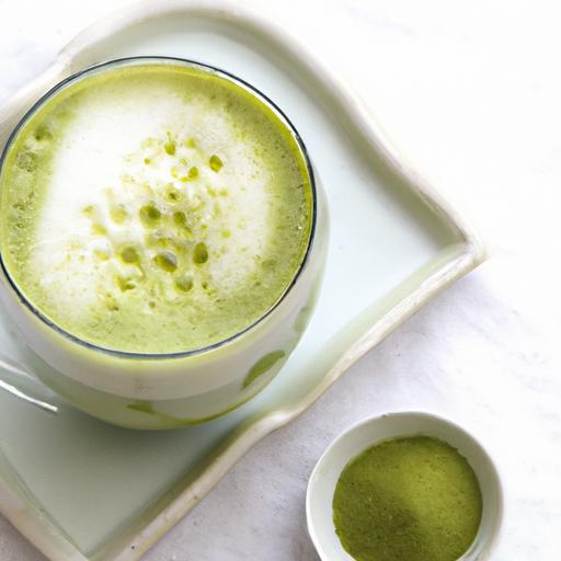 Energize​ Your ​Day with a Creamy ⁤High-Protein Matcha Latte