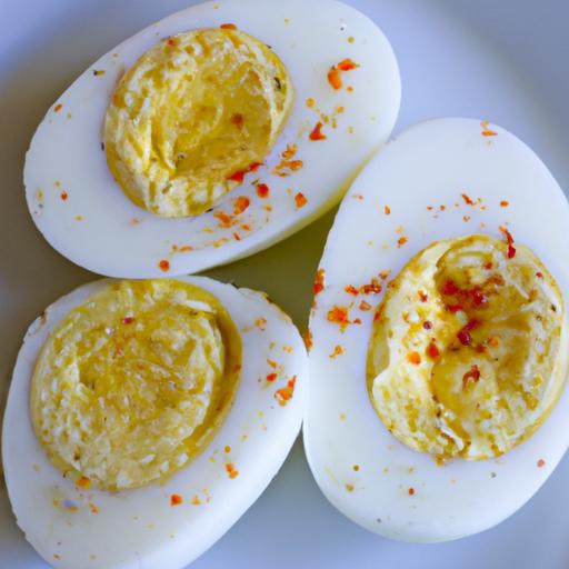 Spice ​Up Your Snack: Hard-Boiled Eggs with Paprika Flair